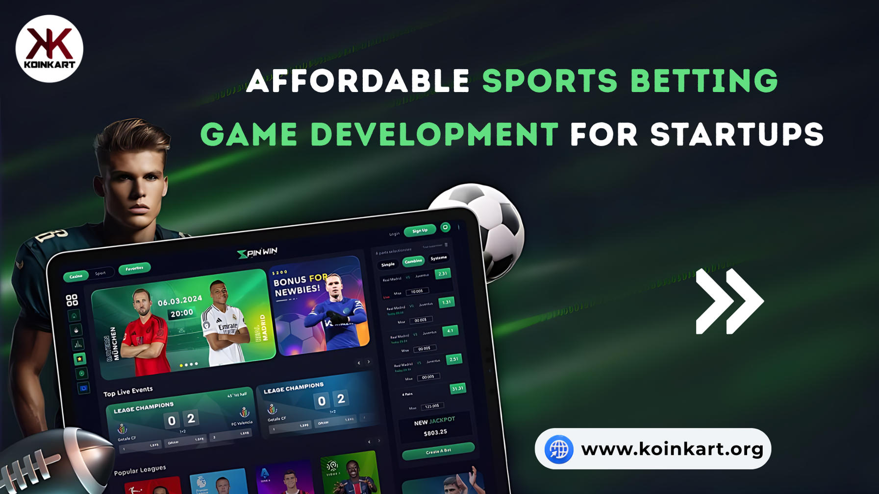 sports betting game development